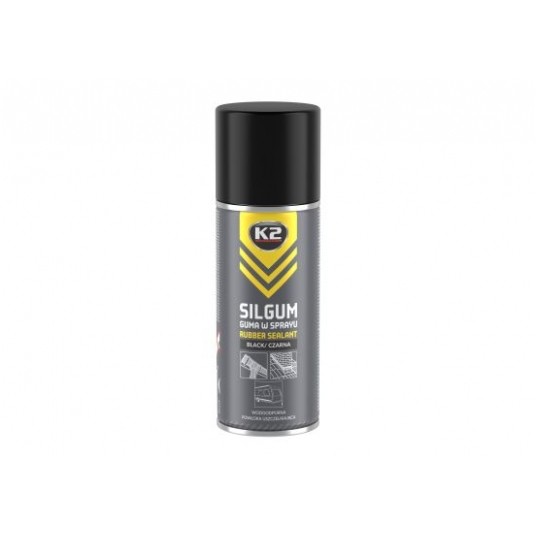 SILGUM GUMA W SPRAYU CZARNA 400ML -zdjęcie numer 1