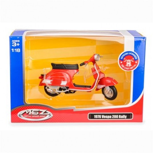 SKUTER VESPA 200 1976 CZERWONY -zdjęcie numer 1
