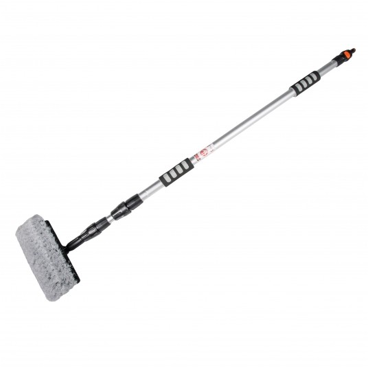 SZCZOTKA 2 PŁASZCZYNY + KIJ 130-250CM METAL GWINT -zdjęcie numer 1