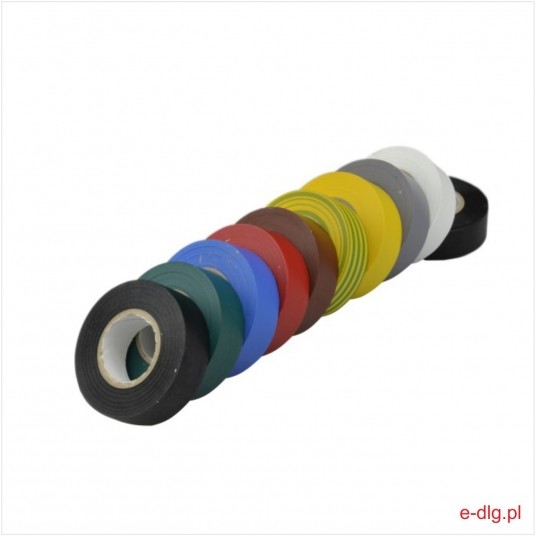 TAŚMA IZOL MULTI KOLOR 20X19X0,13 (8) -zdjęcie numer 1