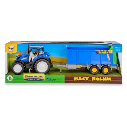 TRAKTOR NEW HOLLAND T5 Z ROZRZUTNIKIEM OBORNIKA -zdjęcie numer 1