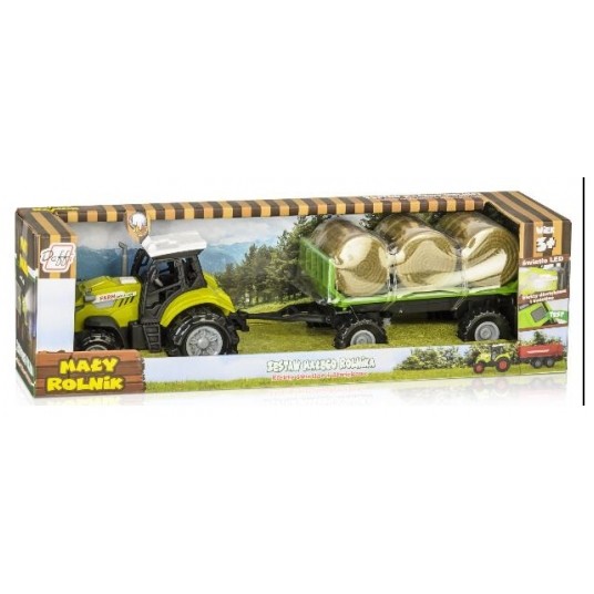 TRAKTOR Z PRZYCZEPĄ NA BALOTY / 550-9P -zdjęcie numer 1