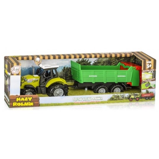 TRAKTOR Z PRZYCZEPĄ ROZDRABNIACZEM / 550-6P -zdjęcie numer 1