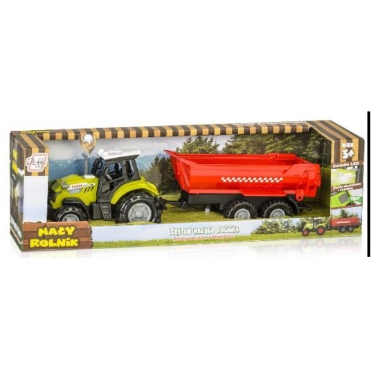 TRAKTOR Z PRZYCZEPĄ WYWROTKĄ / 550-5P -zdjęcie numer 1