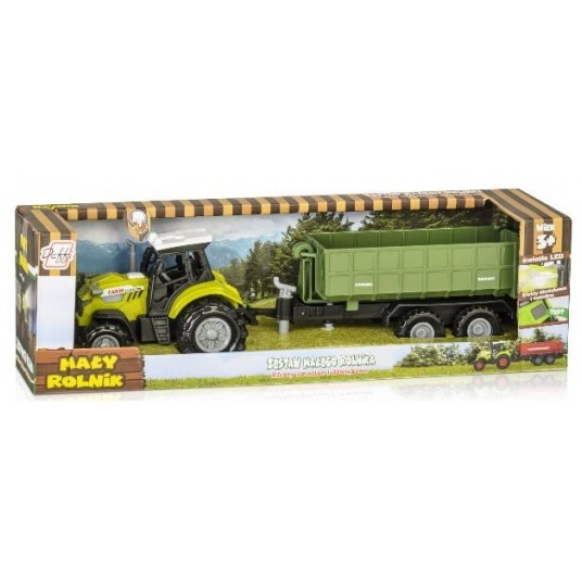 TRAKTOR Z PRZYCZEPĄ WYWROTKĄ / 550-7P -zdjęcie numer 1