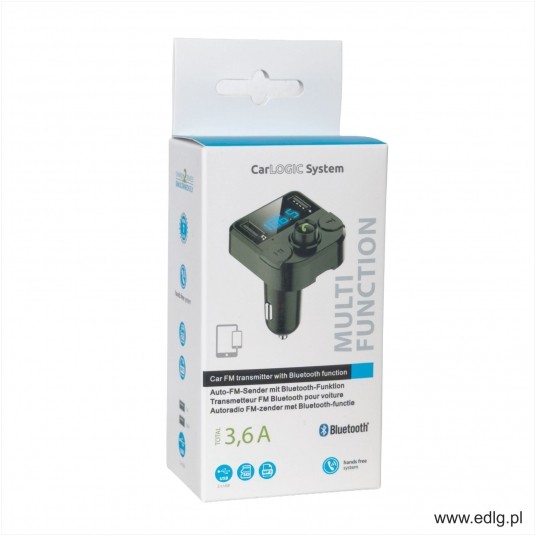 TRANSMITER 2 X USB 3,6A + 1A BLUETOOTH -zdjęcie numer 1
