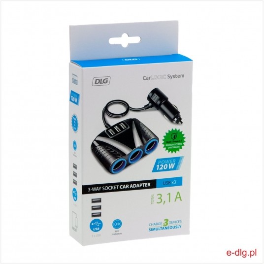 TRÓJNIK 12/24V 120W BLACK BLUE -zdjęcie numer 1