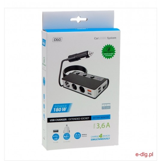 TRÓJNIK 12/24V 180W GREY -zdjęcie numer 1