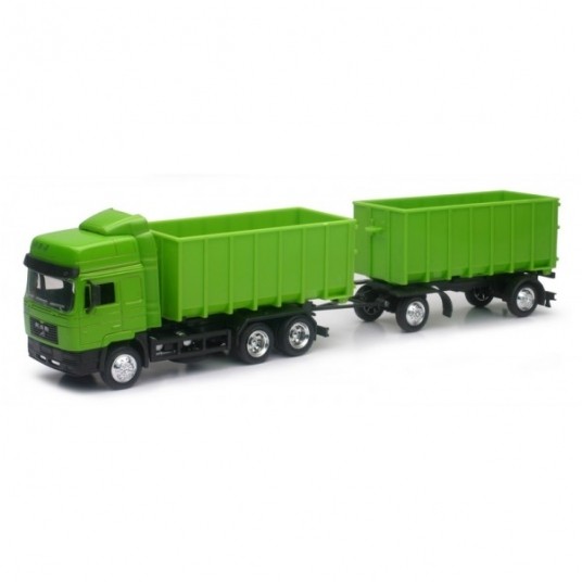 TRUCK MAN KONTENER + PRZYCZEPA 1:43 -zdjęcie numer 1