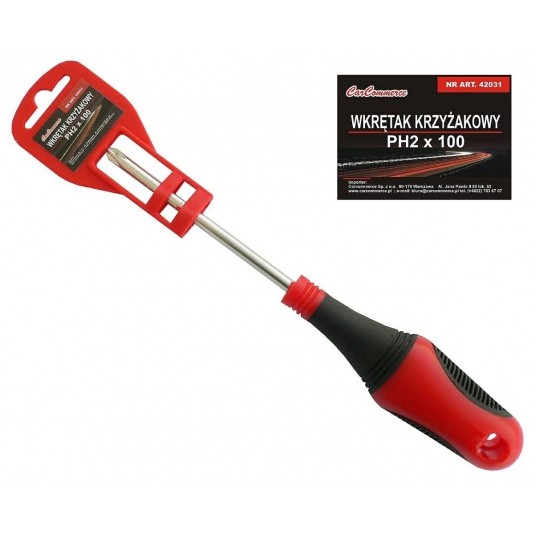 WKRĘTAK KRZYŻAKOWY PH2X100 -zdjęcie numer 1