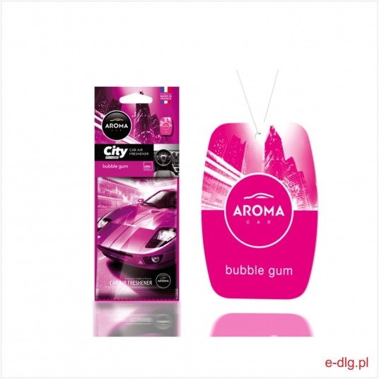 ZAPACH BUBBLE GUM CITY CARD -zdjęcie numer 1