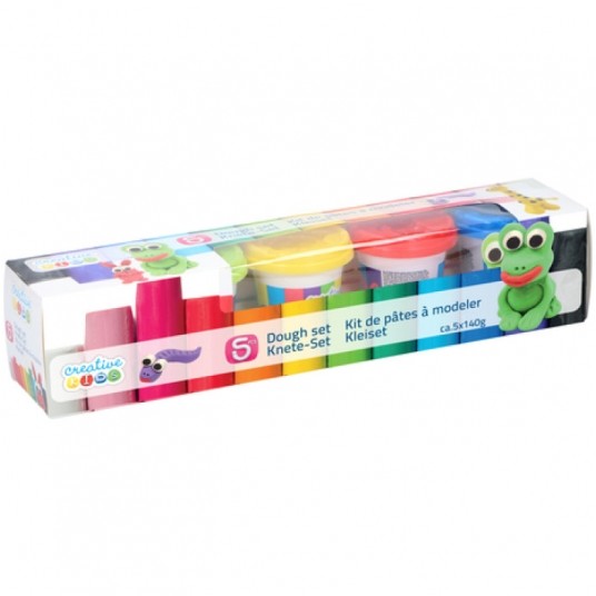 ZESTAW PLASTELIN 5X140g -zdjęcie numer 1