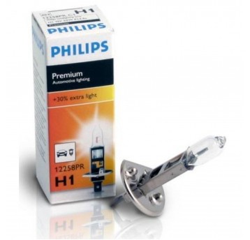12V H1 55W+ 30% PREMIUM PHIL ŻAR