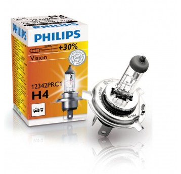 12V H4 60/55 +30% P43 PREMIUM PHIL.