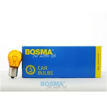 24V 21W ŻÓŁTA BAU15S BOX