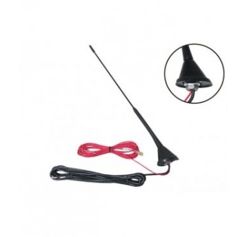ANTENA SAM ZE WZMACNIACZEM 40CM SKOS