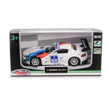 AUTA DTM BMW Z4 GT3 BIAŁO NIEBIESKI