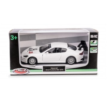 AUTA DTM MASERATI GRAN TURISMO MC GT4 BIAŁY
