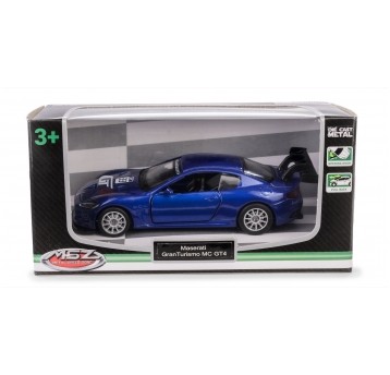 AUTA DTM MASERATI GRAN TURISMO MC GT4 NIEBIESKI