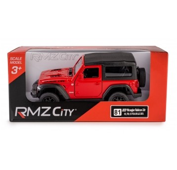 AUTA RMZ JEEP WRANGLER RUBICON CZERWONY