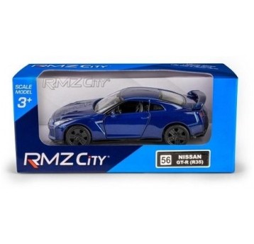AUTA RMZ NISSAN GT-R R35 BLUE