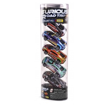 AUTO RACING TEAM 1:64 5szt tuba