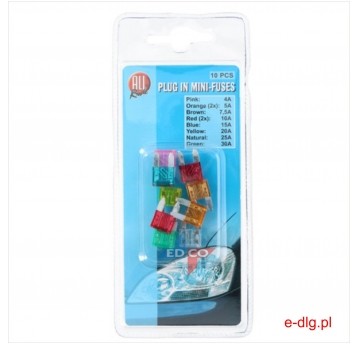 BEZPIECZNIKI MINI 10SZT KPL (12)