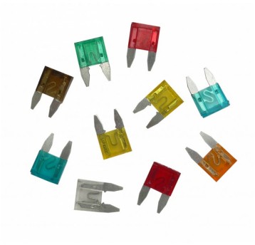 BEZPIECZNIKI MINI 10SZT KPL