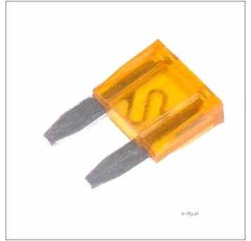 BEZPIECZNIKI MINI 5A 50SZT