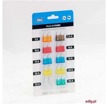 BEZPIECZNIKI SAM PŁASKIE 10SZT