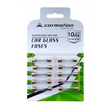 BEZPIECZNIKI SZKLANE KPL 10SZT 32MM OUT