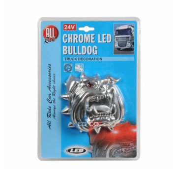 BULLDOG CHROM 2 LED 24V