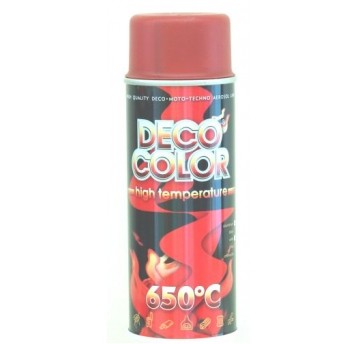 DECO ODPORNY NA TEMP CZERWONY SPRAY 400ML