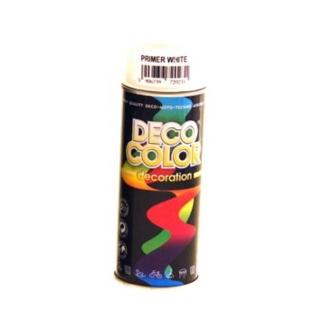 DECO PODKŁAD BIAŁY MAT SPRAY 400 ML
