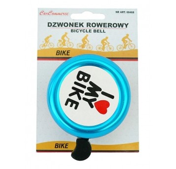 DZWONEK ROWEROWY NIEBIESKI