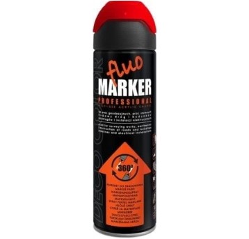 FLUOMARKER CZERWONY 500ML
