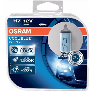 H7 12V 55W PX26D COOL BLUE INTENSE 2SZT