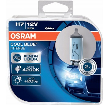 H7 12V 55W PX26D COOL BLUE INTENSE 2SZT