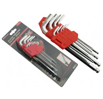 IMBUSY KULISTE 1,5-10 9szt 180mm