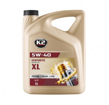 K2 OLEJ 5W40 5L XL SL/CF/CF-4