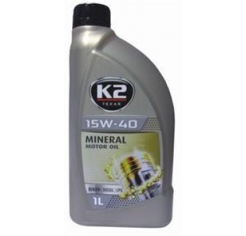 K2 OLEJ TEXAR 15W40 MINERALNY 1L