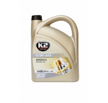 K2 OLEJ TEXAR 15W40 MINERALNY 5L