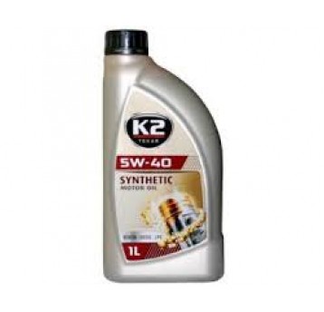 K2 OLEJ TEXAR 5W40 SYNTETYCZNY 1L (12)