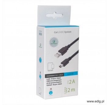 KABEL MINI USB 200CM 2A