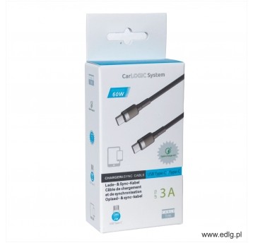 KABEL TYP C - TYP C 1M 3A 60W