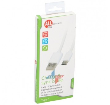 KABEL USB - TYP C 1,2M 2A (24) KABEL PVC