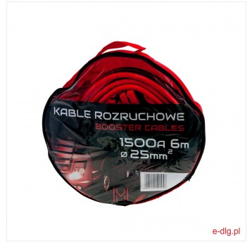 KABLE ROZRUCHOWE 1500A 6M 25mm2
