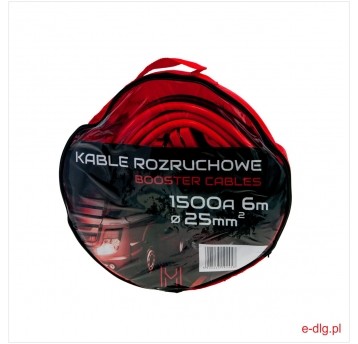 KABLE ROZRUCHOWE 1500A 6M 25mm2
