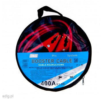 KABLE ROZRUCHOWE 400A 2,5M 4mm2