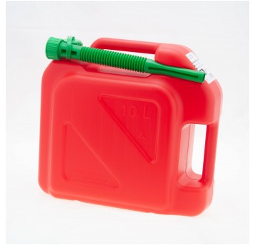 KANISTER 10L PLASTIKOWY CZERWONY LUX (5) (90)
